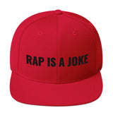 SNAPBACK HAT BLACK FONT