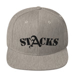 STACKS SNAPACK HAT ALL COLORS BLACK FONT