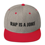 SNAPBACK HAT BLACK FONT