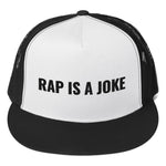 TRUCKER HAT BLACK FONT