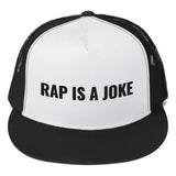 TRUCKER HAT BLACK FONT