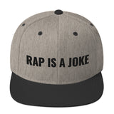 SNAPBACK HAT BLACK FONT