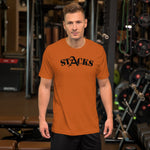 STACKS TEE BLACK FONT ALL COLORS