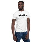 STACKS TEE BLACK FONT
