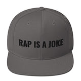 SNAPBACK HAT BLACK FONT