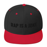SNAPBACK HAT BLACK FONT
