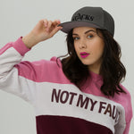 SNAPBACK STACKS MORE COLORS BLACK FONT