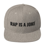 SNAPBACK HAT BLACK FONT