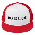 TRUCKER HAT BLACK FONT