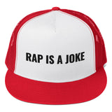 TRUCKER HAT BLACK FONT