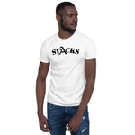 STACKS TEE BLACK FONT