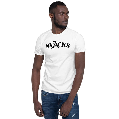 STACKS TEE BLACK FONT