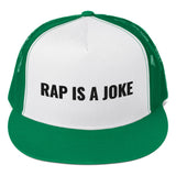 TRUCKER HAT BLACK FONT