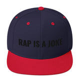 SNAPBACK HAT BLACK FONT