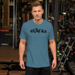 STACKS TEE BLACK FONT ALL COLORS